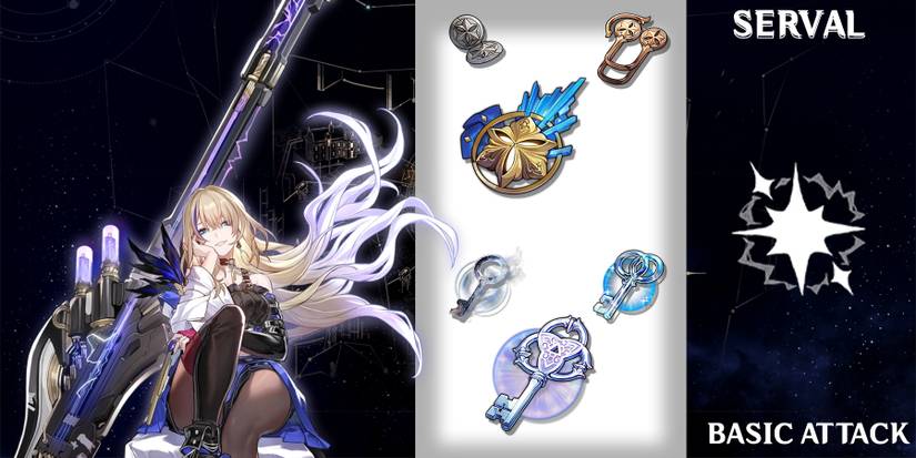 serval basic attack materials in honkai star rail