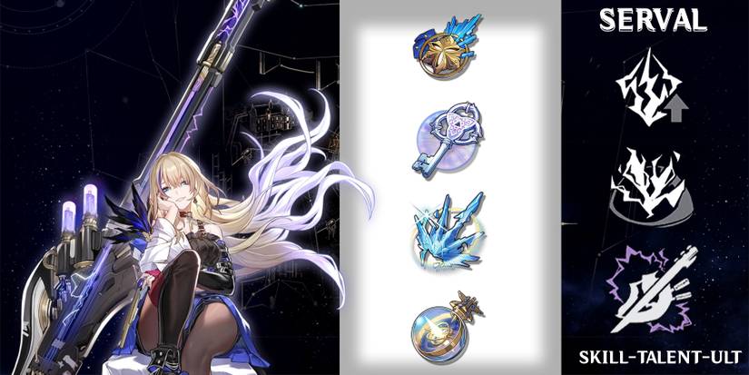 serval skill-talent-ultimate trace materials in honkai star rail