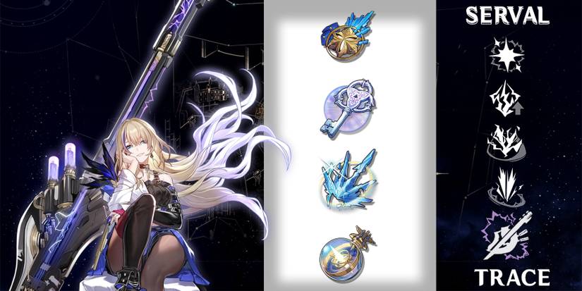 serval trace materials in honkai star rail