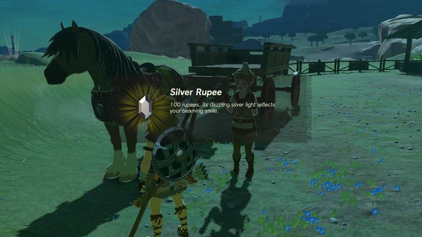 silver rupee horse drawn dreams zelda totk tears of the kingdom
