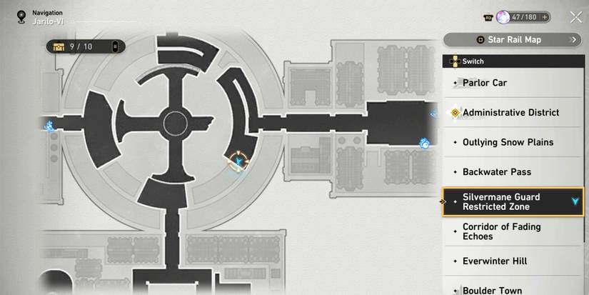 silvermane guard restricted zone chest 6 location in honkai star rail