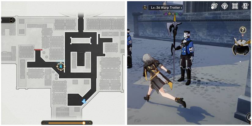 silvermane guard restricted zone wrap trotter location in honkai star rail