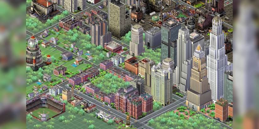 SimCity 3000 gameplay city building