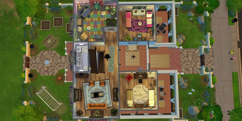 The Sims 4 Floorplan