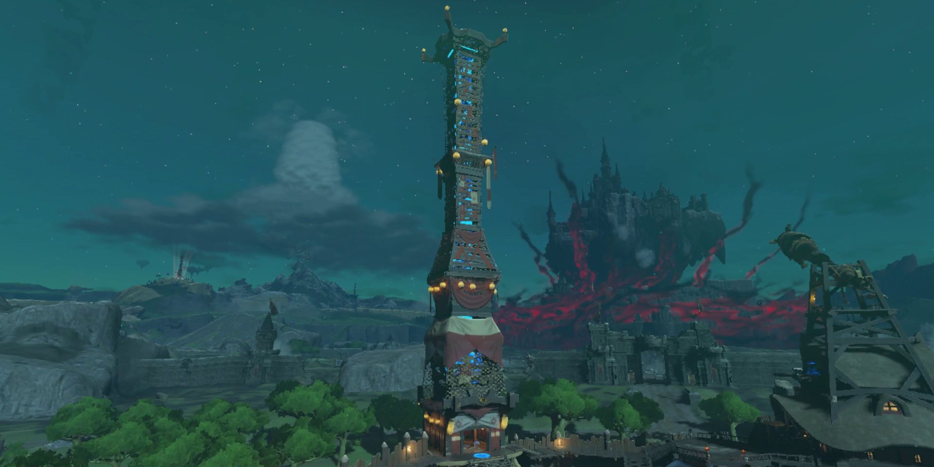 sky tower zelda tears of the kingdom