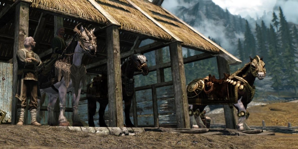 Skyrim Horse Armors SSE Mod