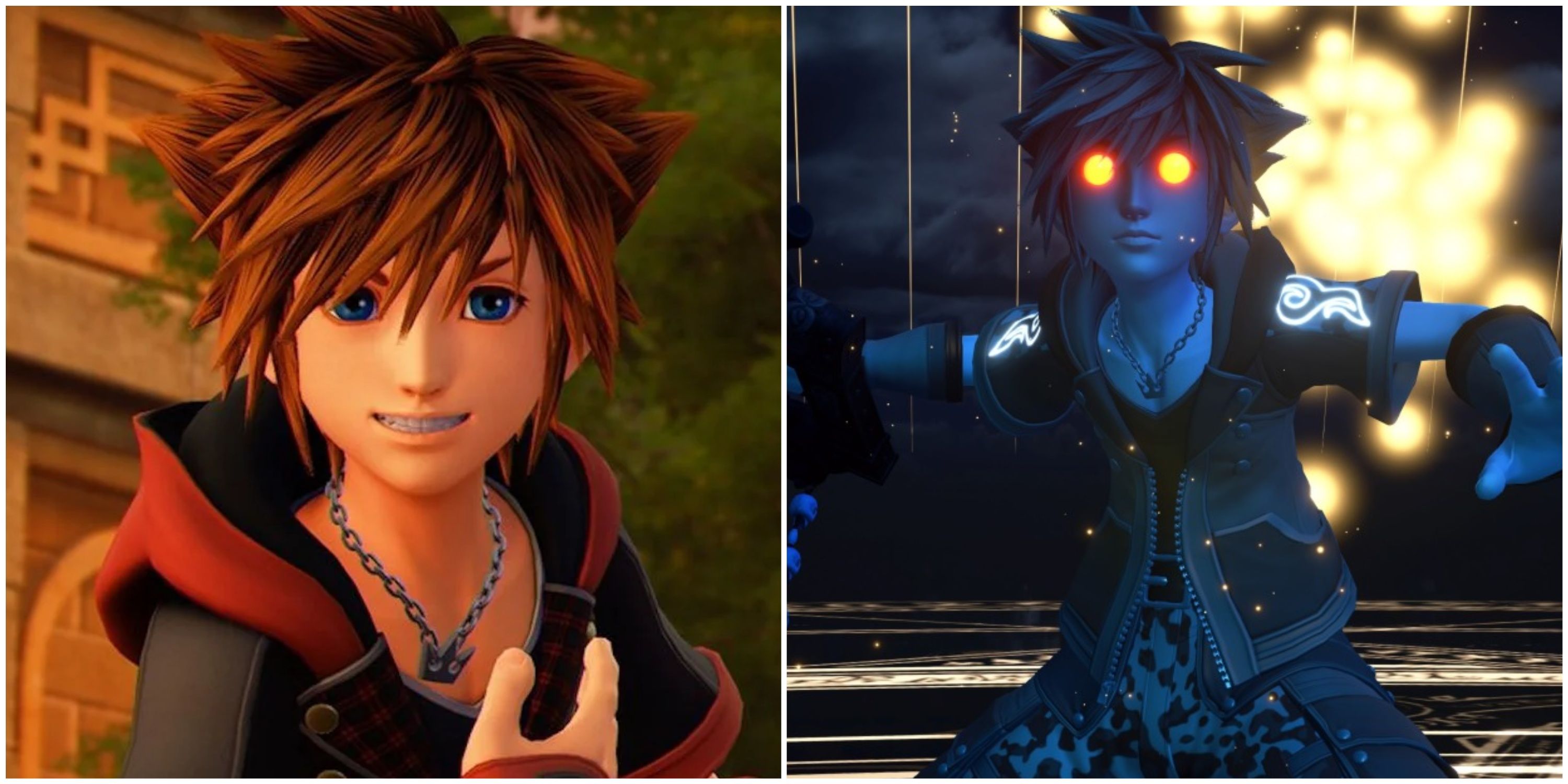 Sora and Rage Form in Kingdom Hearts 3