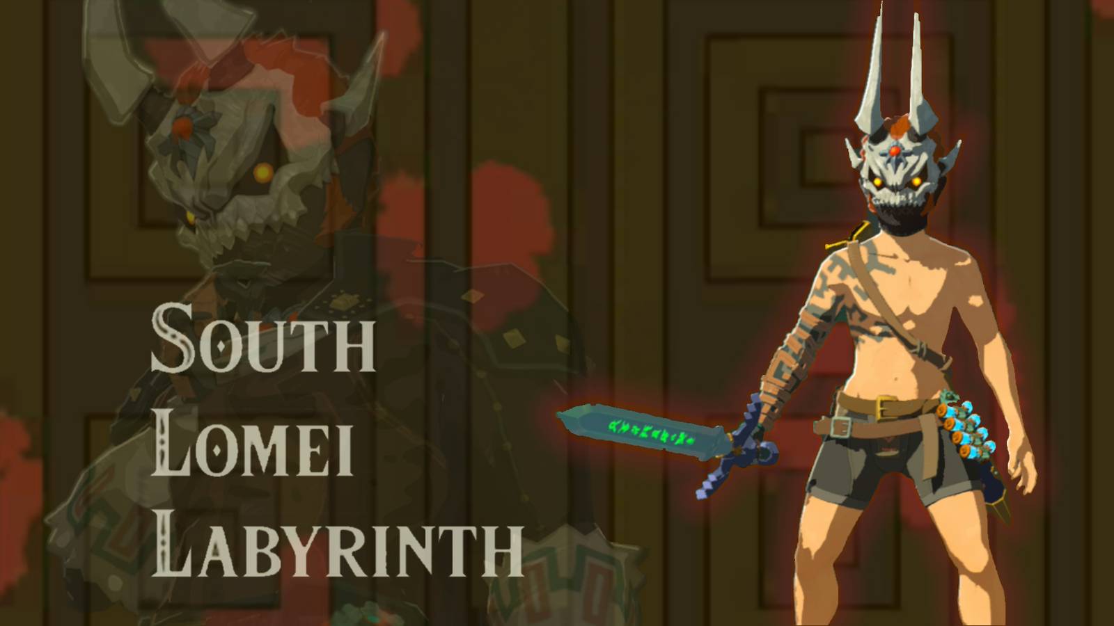 zelda tears of the kingdom south lomei labyrinth