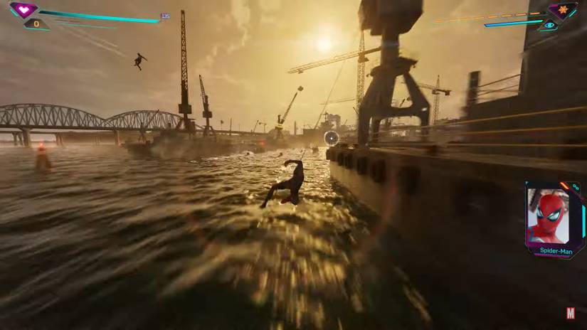 Spider-Man 2 Web-Swinging