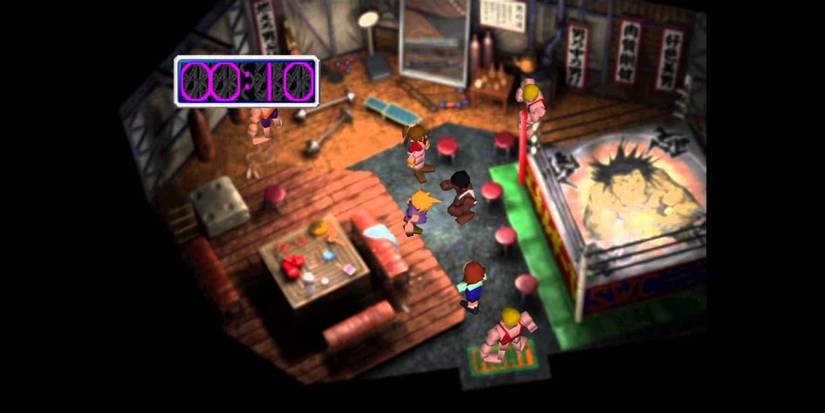 Squats in Final Fantasy 7