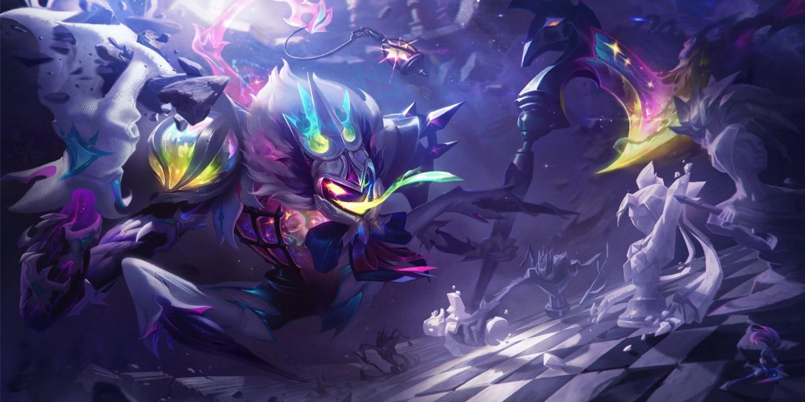 League Of Legends Star Nemesis Fiddlesticks splash art