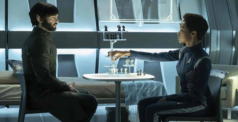 star trek discovery michael burnham spock