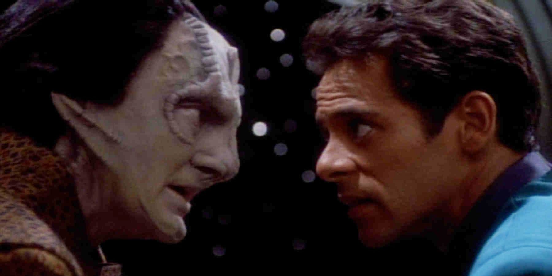 star trek ds9 why was garak exiled