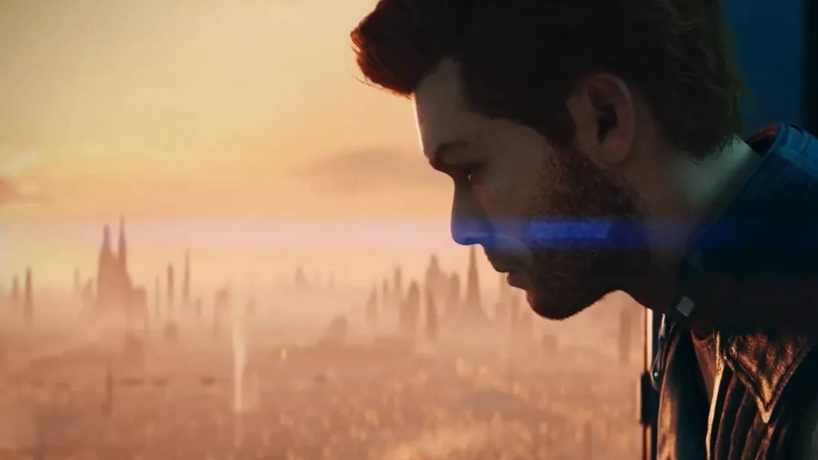 Star Wars Jedi Survivor Coruscant Sunset