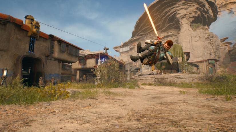 Star Wars Jedi Survivor Dropkick Enemy