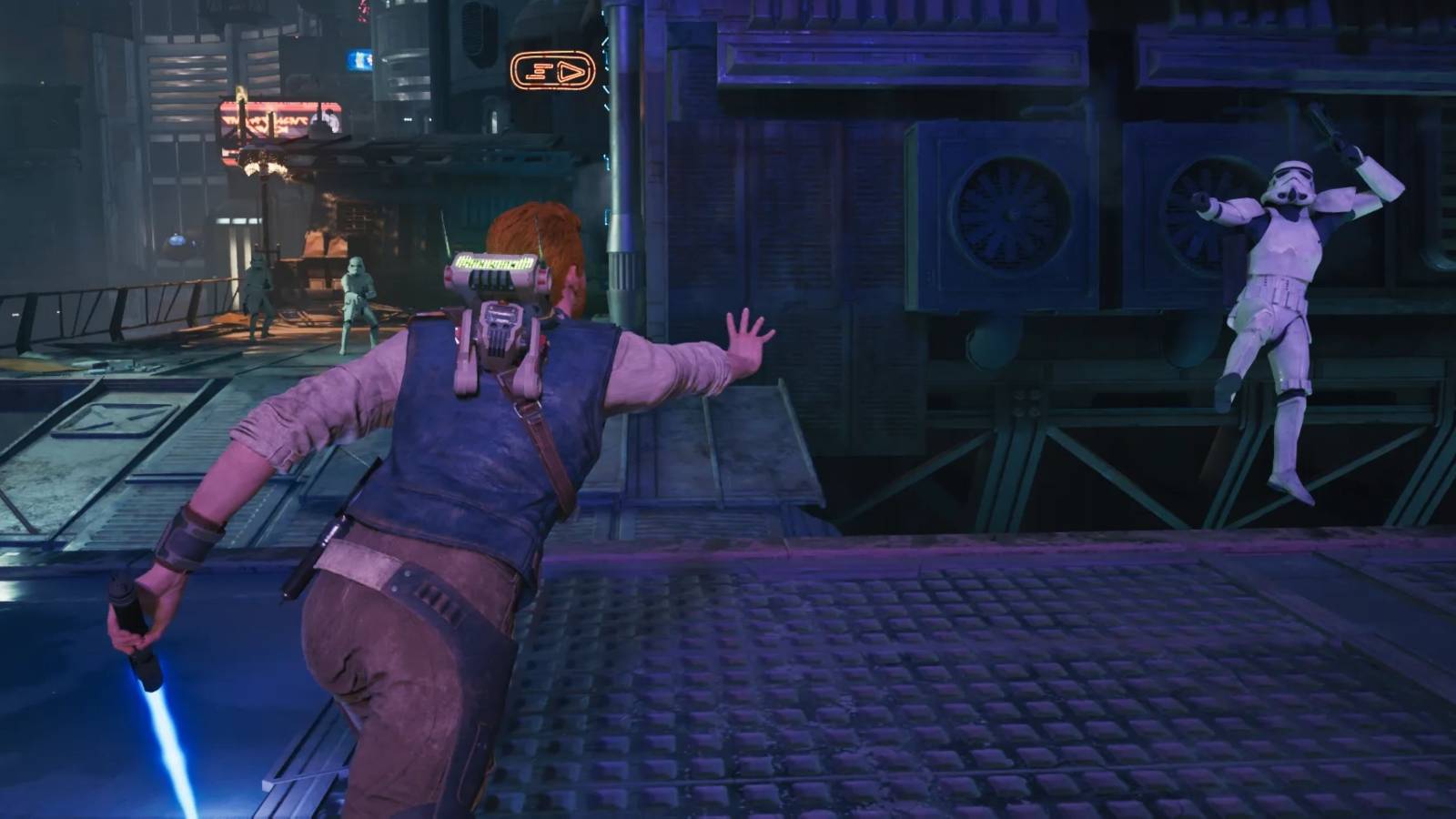 Star Wars Jedi Survivor Force Push