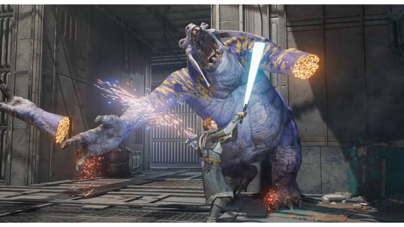 cal kestis cutting off frenzied jotaz's left arm