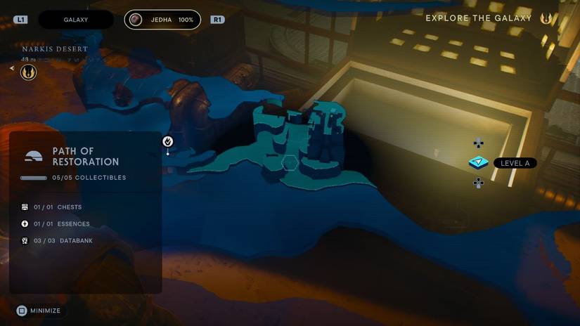 Star Wars Jedi Survivor Jedha Path of Restoration