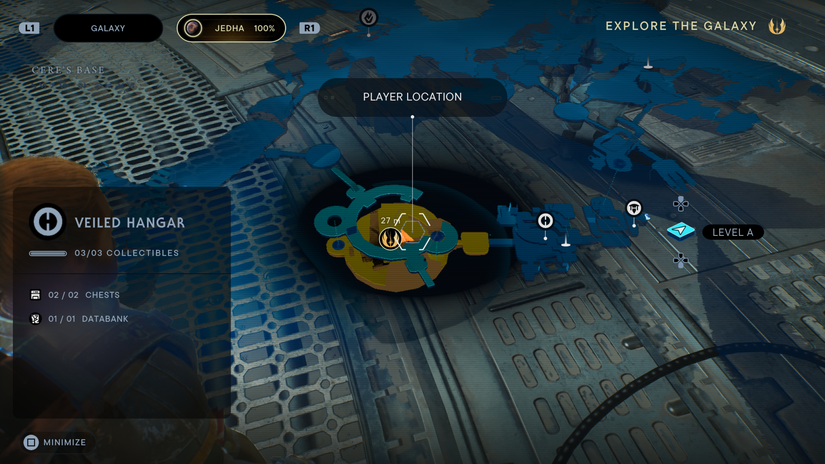 Star Wars Jedi Survivor Jedha Veiled Hangar