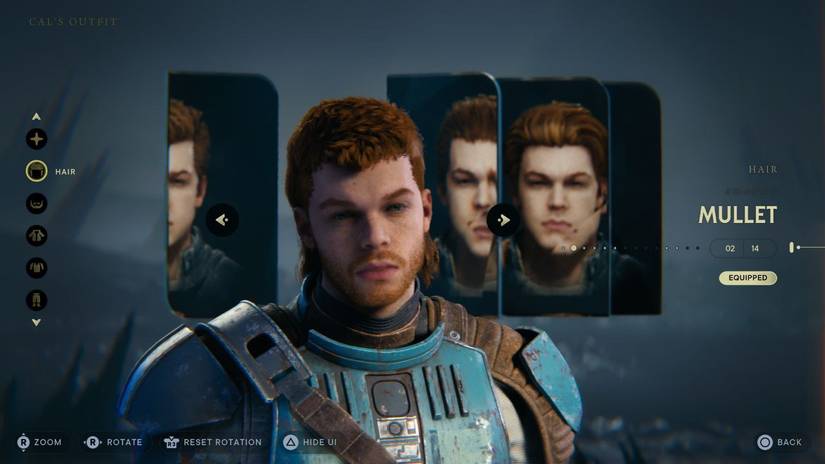 Star Wars Jedi Survivor Mullet