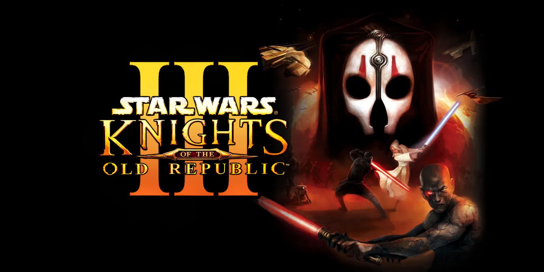 Star Wars Knights of the Old Republic KOTOR 3 mockup