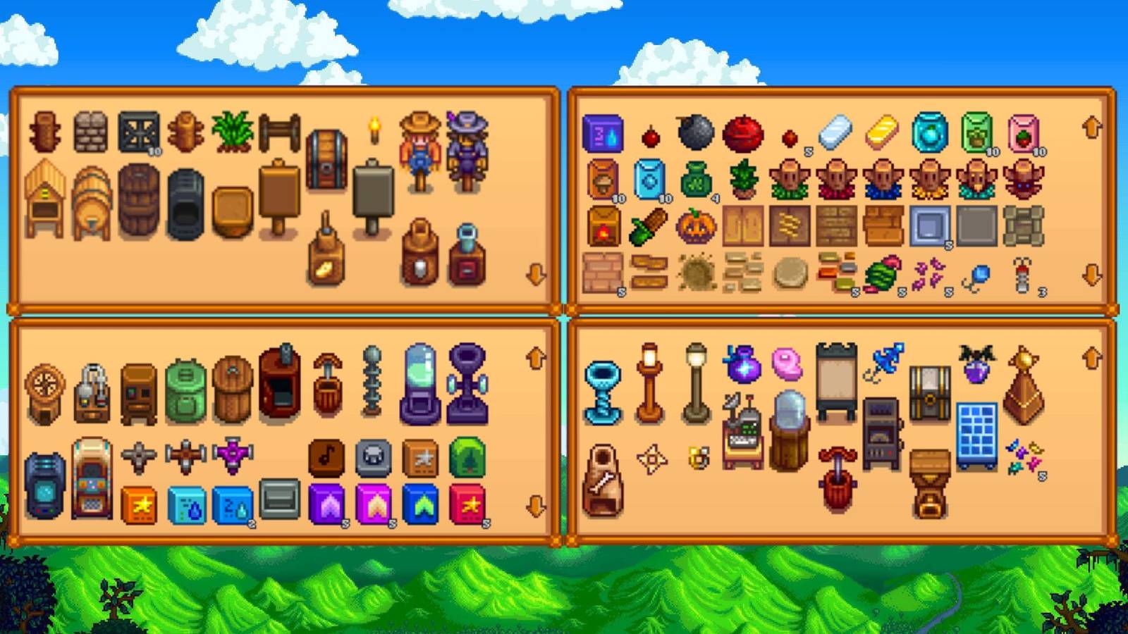 Stardew Valley Craft Collection