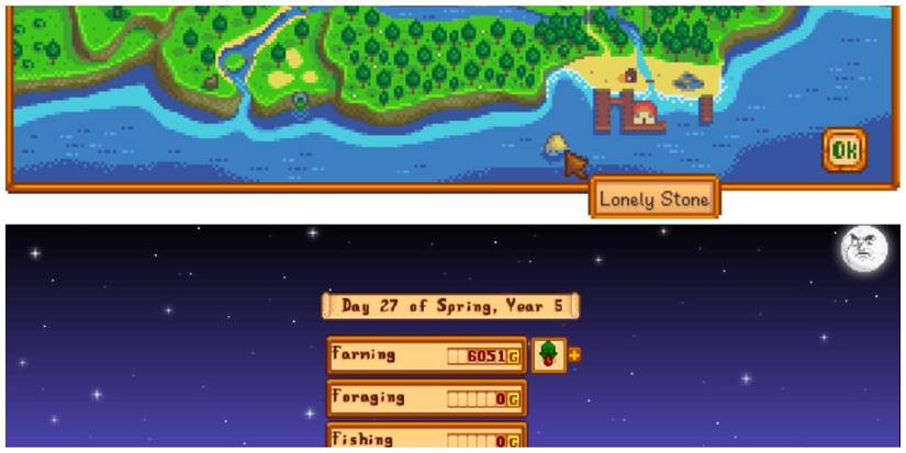 stardew valley menus