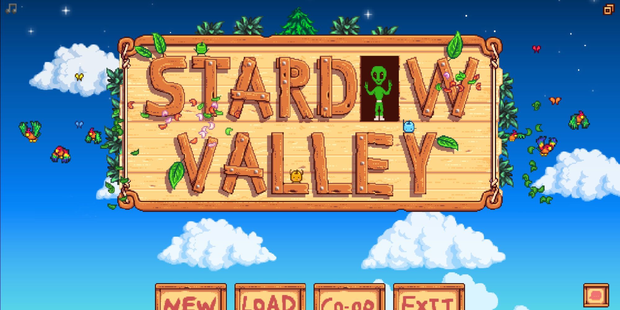 stardew valley title screen secrets