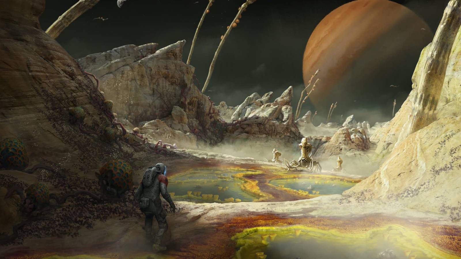 Starfield exploration concept art