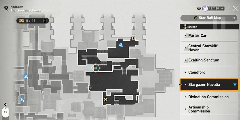 stargazer navalia chest 1 location in honkai star rail