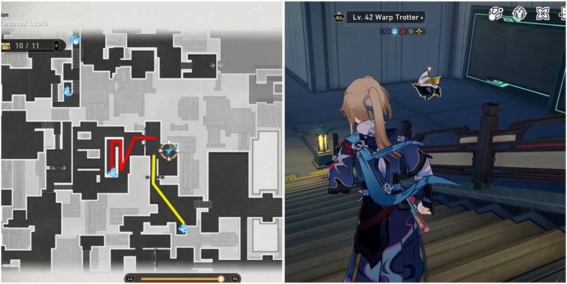 stargazer navalia warp trotter location in honkai star rail