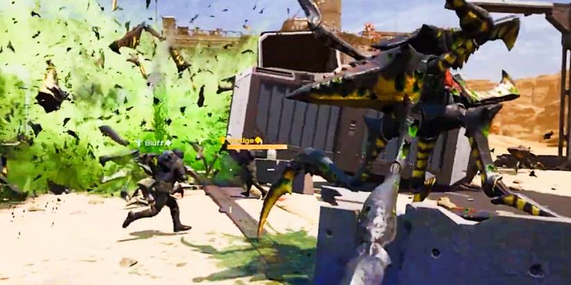 Getting swarmed is never good