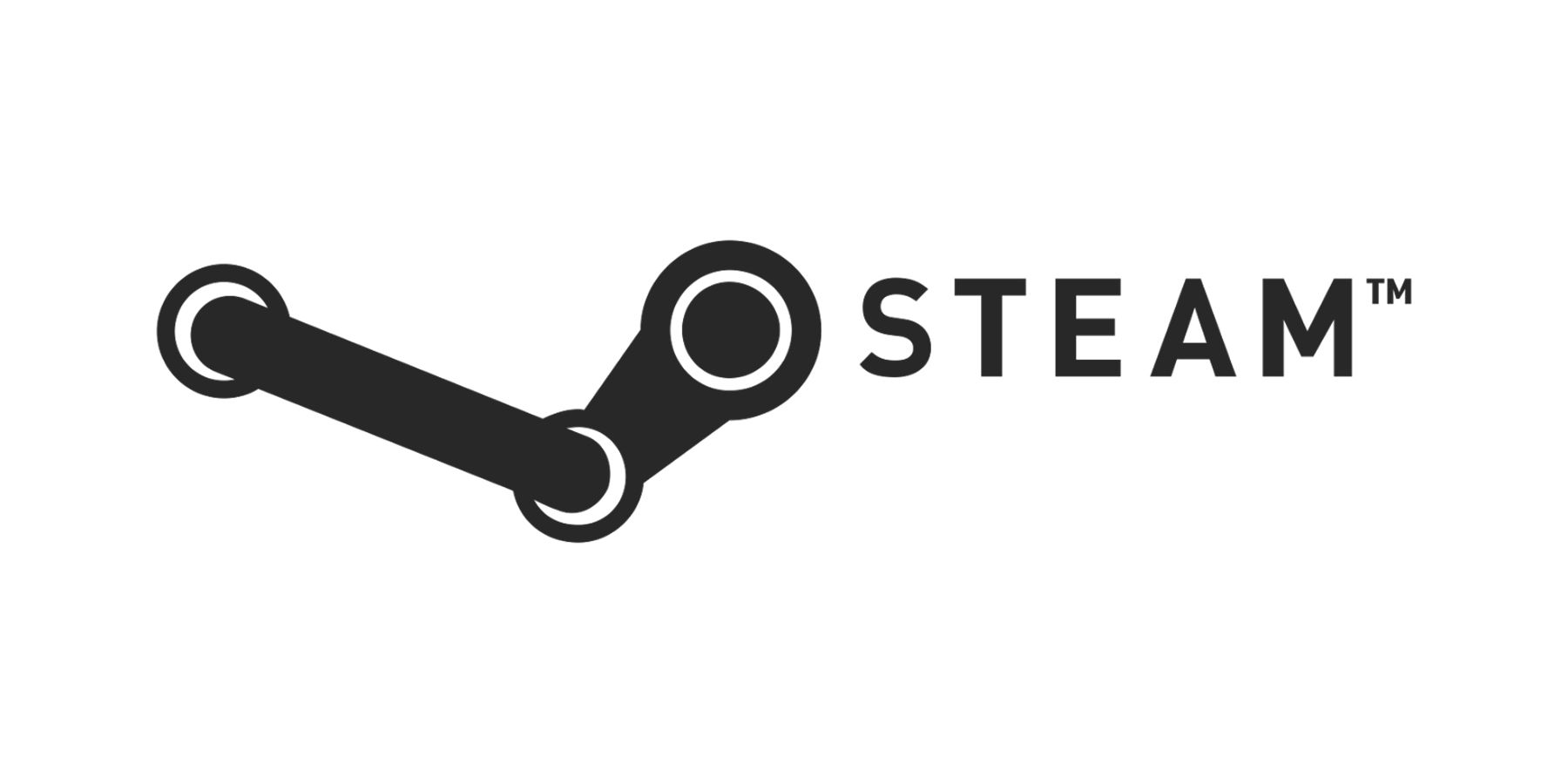 steam logo on white background