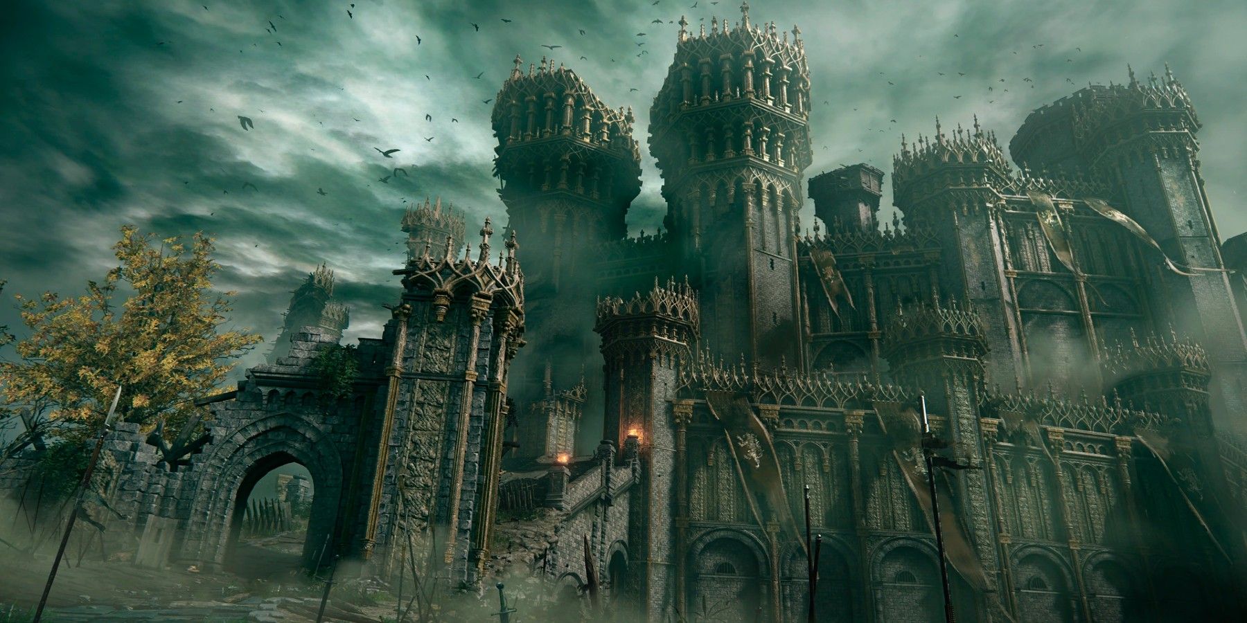 Elden Ring Player Survives Insane Fall Off Stormveil Castle