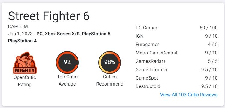 street-fighter-6-highest-rated-games-2023-opencritic