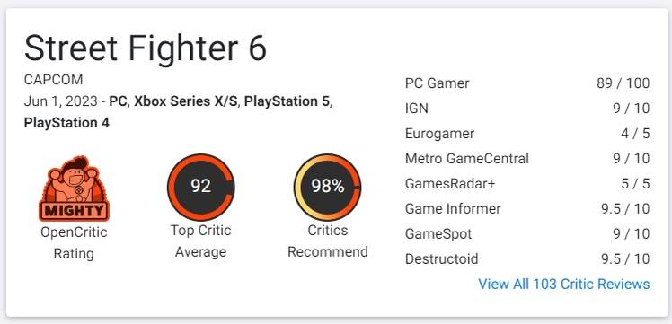 street-fighter-6-highest-rated-games-2023-opencritic