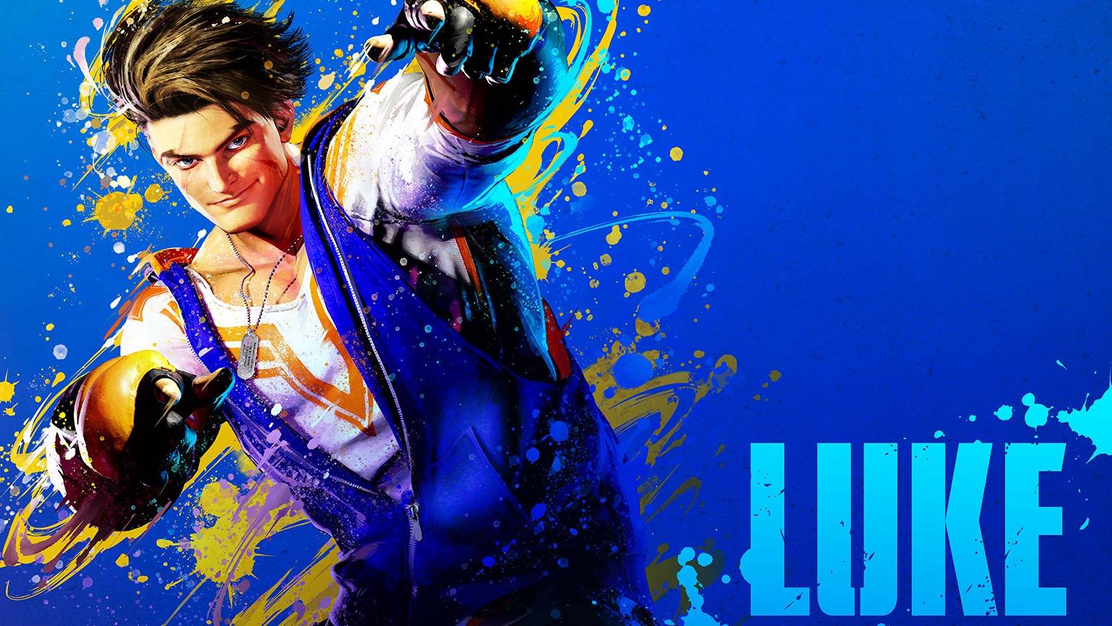 Official art of Street Fighter 6's Luke