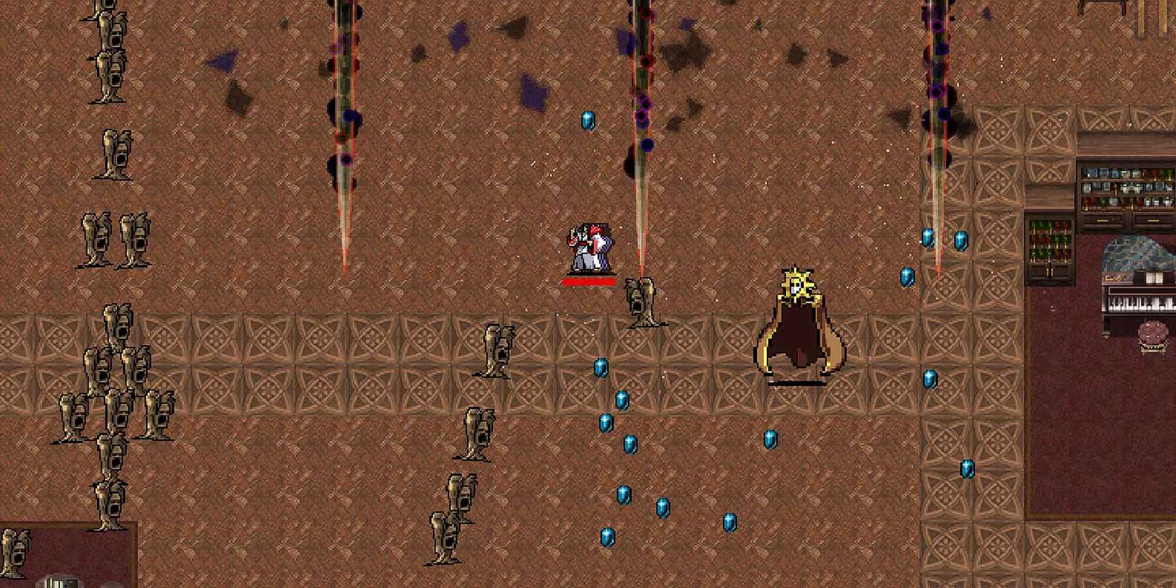 Summon Night and Greatest Jubilee weapons in Vampire Survivors