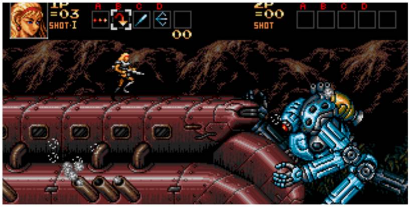 Super Power Robot Yokozuna Contra Hard Corps