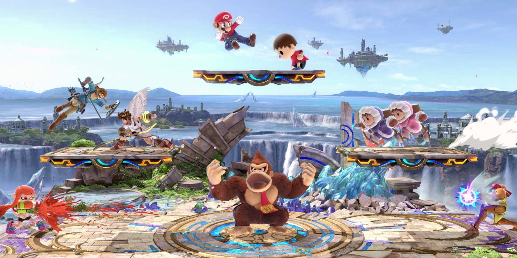 super smash bros ultimate 8-player match