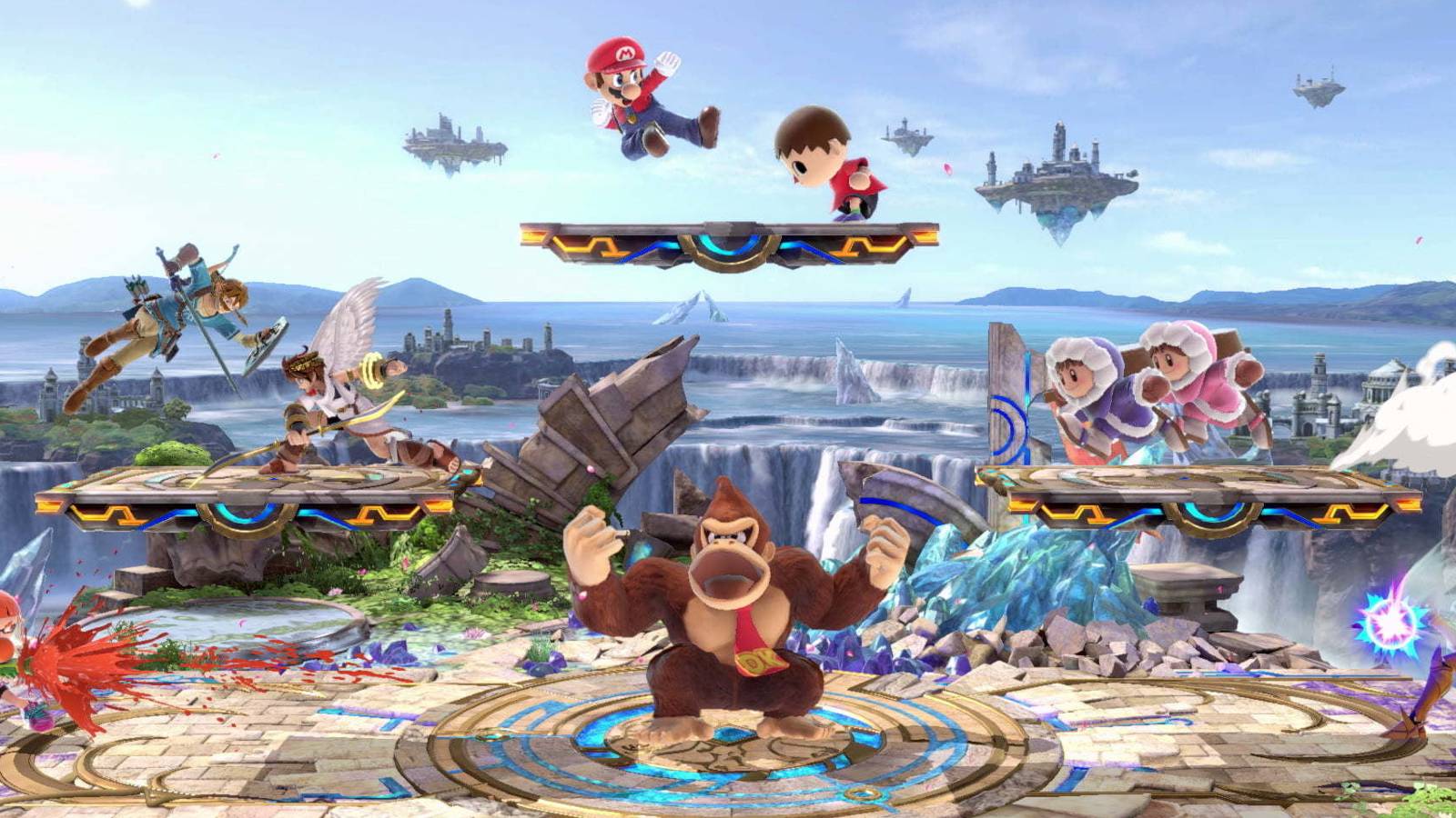 super smash bros ultimate 8-player match