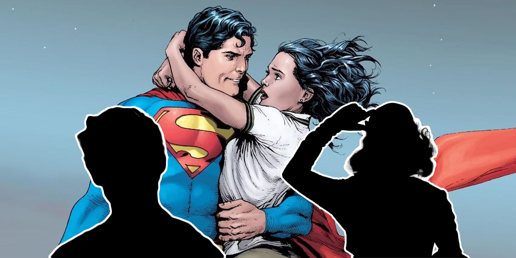 Superman legacy. Мои приключения с суперменом 2023 Лоис. Супермен наследие сцена после титров. Лоис и Кларк на ферме с детьми.
