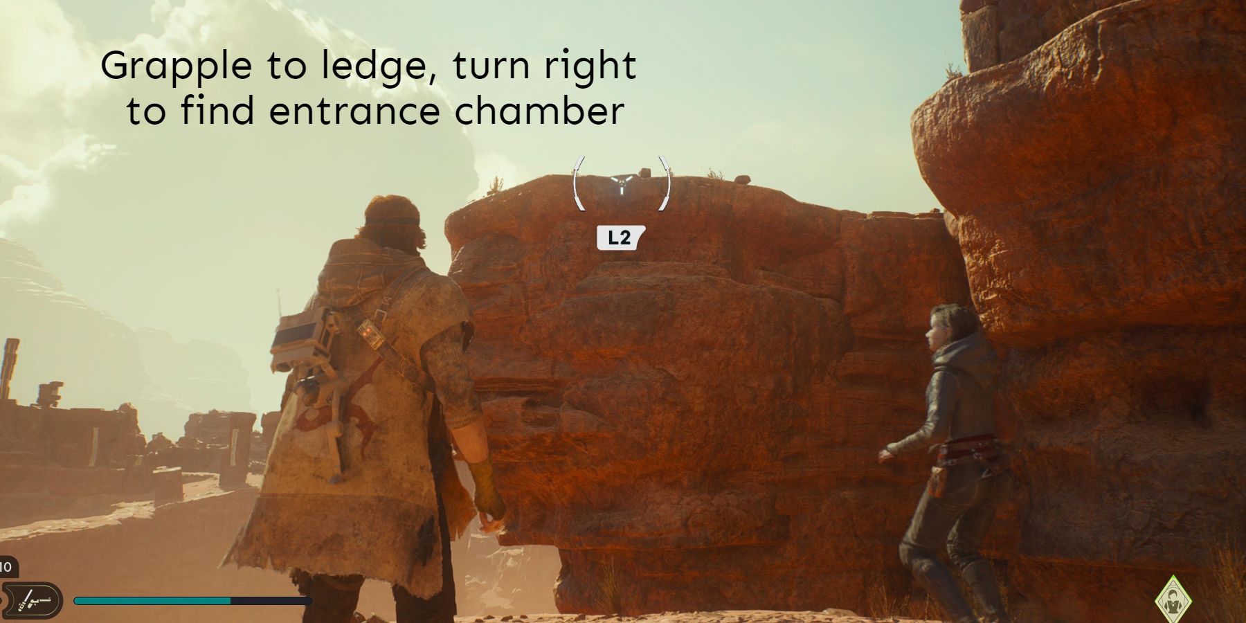 Star Wars Jedi Survivor How to Solve the Wayfinder's Tomb Puzzle (Eno Cordova Lightsaber)