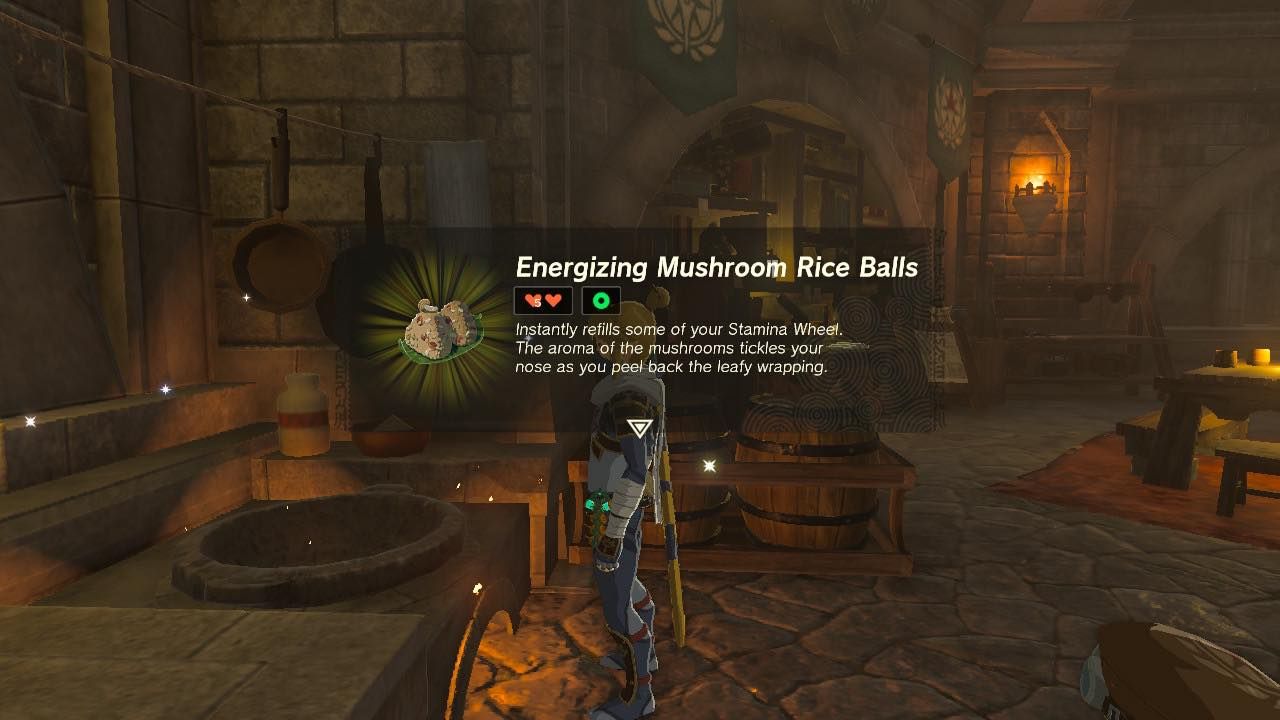 Tears of the Kindom Mushroom Rice Balls