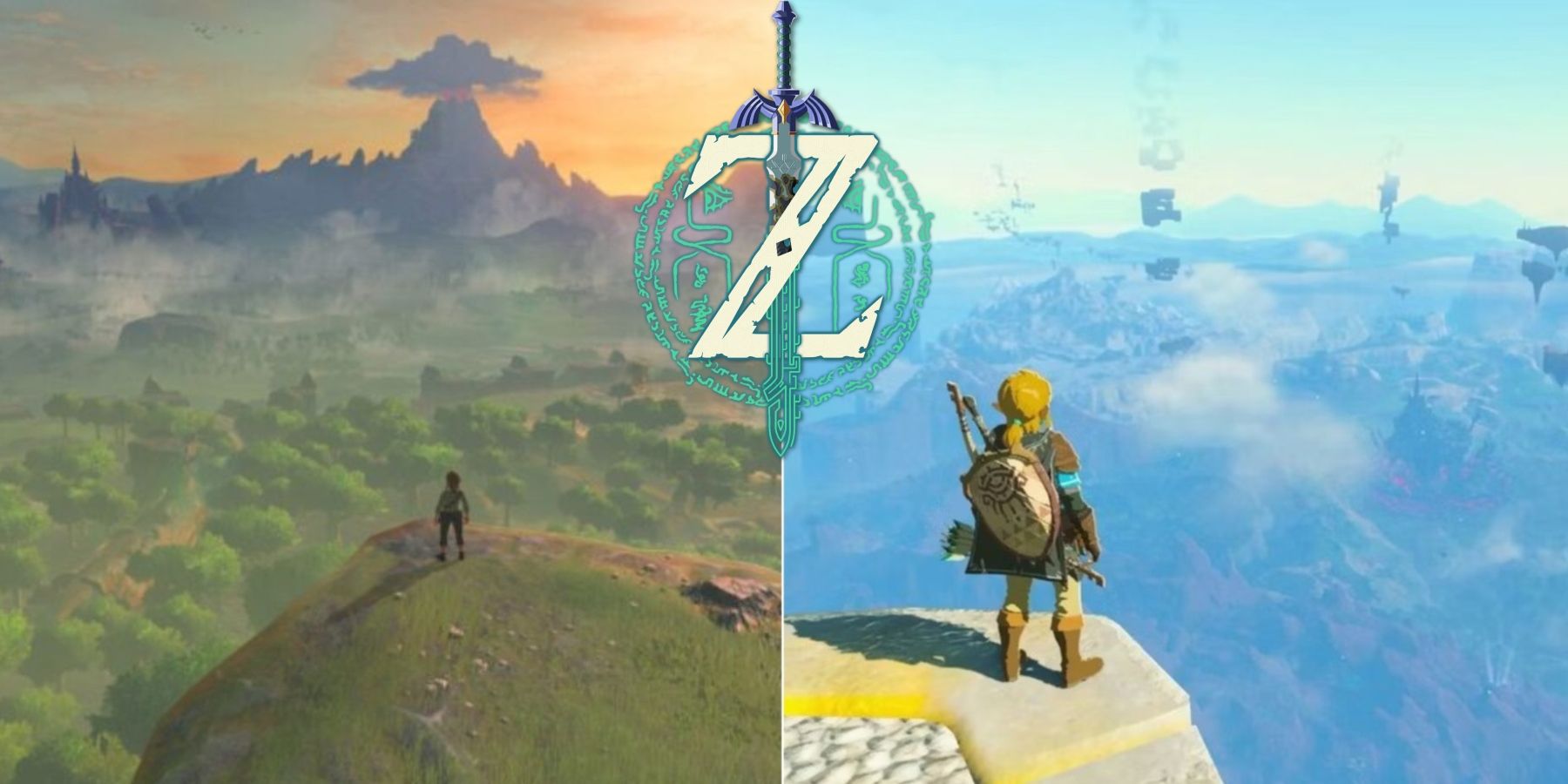 Zelda: Tears of the Kingdom Showcase Sky Island Almost as Big as