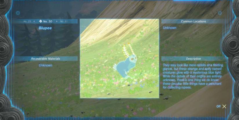 Blepee Zelda: Tears Of The Kingdom - Rarest Creatures