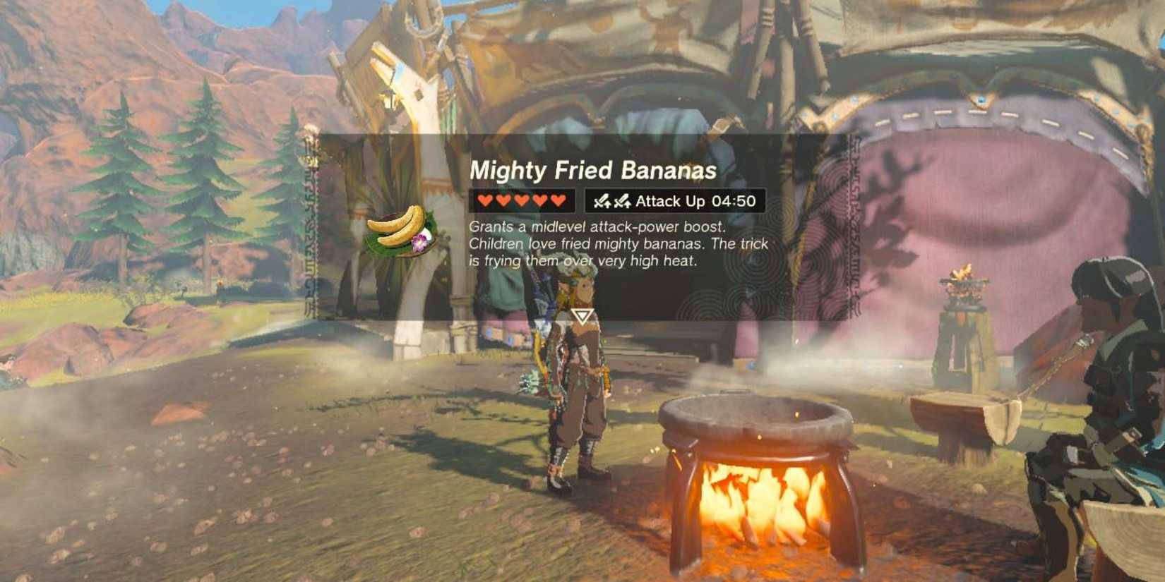 Tears of the Kingdom Mighty Fried Bananas