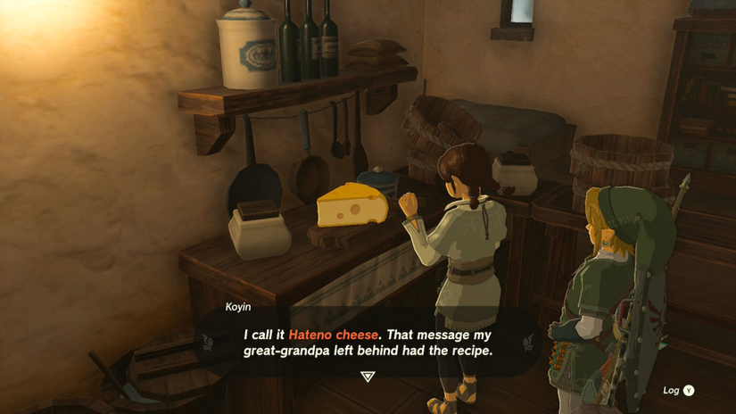 zelda tears of the kingdom cece reede election hateno village cheese