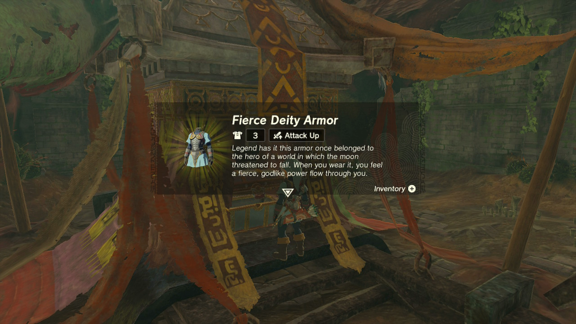 zelda tears of the kingdom fierce deity armor set misko treasure armor