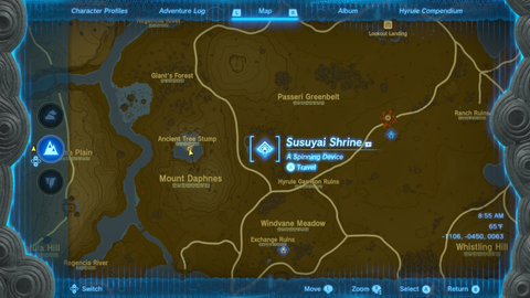 zelda tears of the kingdom fierce deity armor set misko treasure boots location susuyai shrine